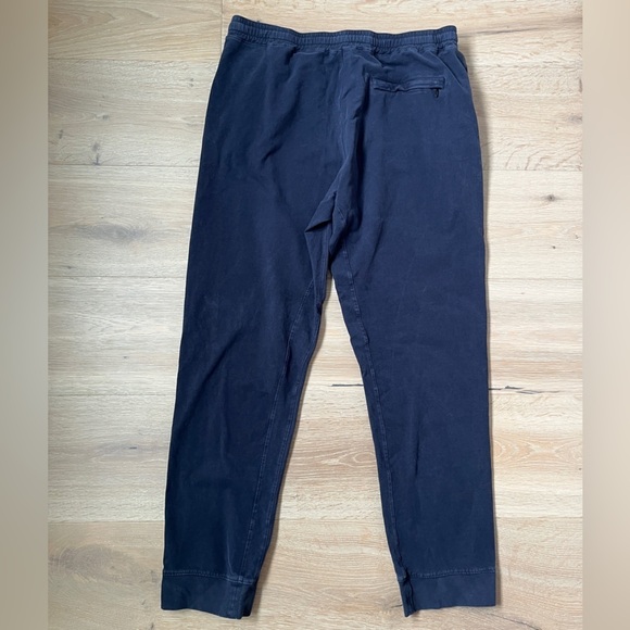 Good Man Brand Flex Joggers Sz XXL  Navy Blue Soft  Cotton Bland Pants *F15 - Picture 3 of 4